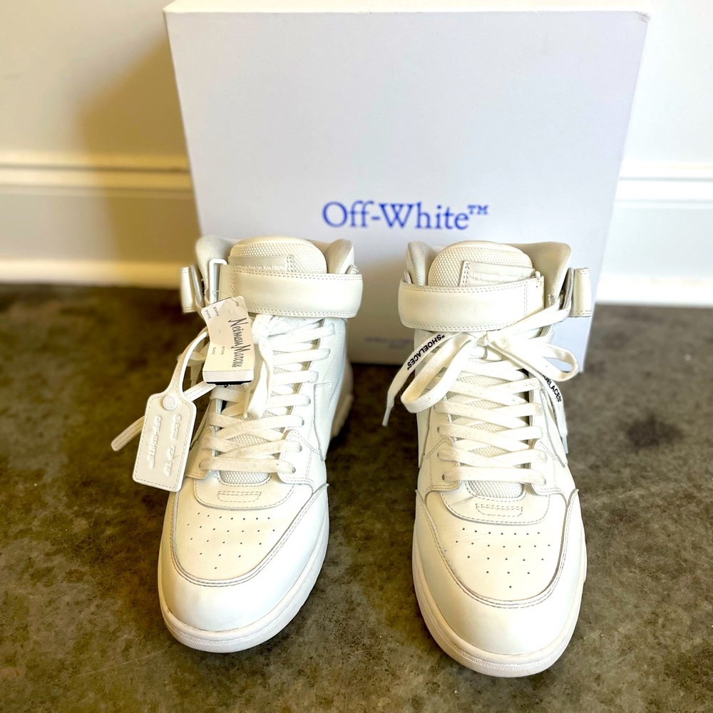 OUT OF OFFICE OFF WHITE SNEAKERS